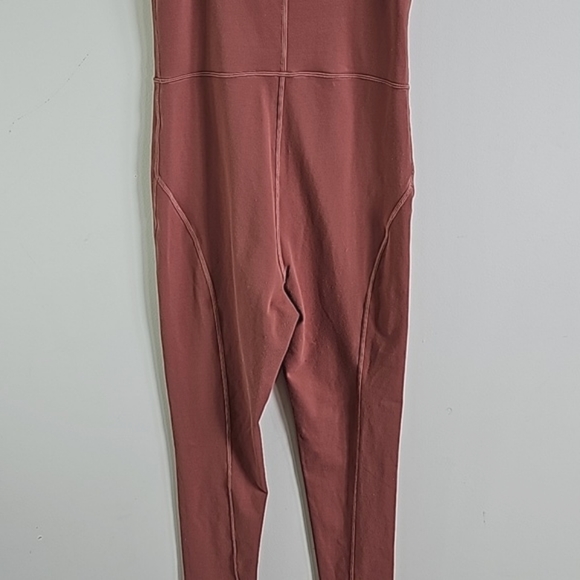 SOLD Aritzia Divinity Jumpsuit, Ladies M in Burnt Orange/Rust - Picture 4 of 6